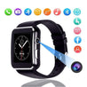 pTron Rhythm Smartwatch, 1.54” Curved Color Screen, Touch Display, 0.8MP Camera, SIM & TF Card Support, Lightweight Smart Watch with Pedometer, Sleep Monitor, Sedentary Remind & Notifications (Black)