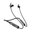 pTron Bluetooth Wireless in Ear Earphones with Mic, 18Hrs Playback, Type-C Fast Charging, Bluetooth 5.0, Deep Bass, Tangent Plus V2, Snug-Fit, Voice Assistance, with mic (Black & Grey)
