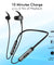 pTron Bluetooth Wireless in Ear Earphones with Mic, 18Hrs Playback, Type-C Fast Charging, Bluetooth 5.0, Deep Bass, Tangent Plus V2, Snug-Fit, Voice Assistance, with mic (Black & Grey)
