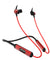 pTron Bluetooth Wireless in Ear Earphones with Mic, 18Hrs Playback, Type-C Fast Charging, Bluetooth 5.0, Deep Bass, Tangent Plus V2, Snug-Fit, Voice Assistance, with mic (Black & Red)