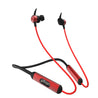 pTron Bluetooth Wireless in Ear Earphones with Mic, 18Hrs Playback, Type-C Fast Charging, Bluetooth 5.0, Deep Bass, Tangent Plus V2, Snug-Fit, Voice Assistance, with mic (Black & Red)