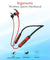 pTron Bluetooth Wireless in Ear Earphones with Mic, 18Hrs Playback, Type-C Fast Charging, Bluetooth 5.0, Deep Bass, Tangent Plus V2, Snug-Fit, Voice Assistance, with mic (Black & Red)