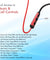 pTron Bluetooth Wireless in Ear Earphones with Mic, 18Hrs Playback, Type-C Fast Charging, Bluetooth 5.0, Deep Bass, Tangent Plus V2, Snug-Fit, Voice Assistance, with mic (Black & Red)