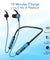 pTron Bluetooth Wireless in Ear Earphones with Mic, 18Hrs Playback, Type-C Fast Charging, Bluetooth 5.0, Deep Bass, Tangent Plus V2, Snug-Fit, Voice Assistance, with mic (Black & Blue)
