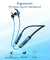 pTron Bluetooth Wireless in Ear Earphones with Mic, 18Hrs Playback, Type-C Fast Charging, Bluetooth 5.0, Deep Bass, Tangent Plus V2, Snug-Fit, Voice Assistance, with mic (Black & Blue)
