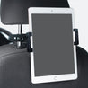 pTron Mount ST4B Universal 360° Rotating Car Back Seat Headrest Mobile & Tablet Mount Holder, Compatible with 4.7-11" Width Devices, Firm Grip on Device & Easy Install (Black)