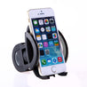 pTron Mount ST2W Universal Phone Holder Stand with 360° Rotating Handlebar, Secure & Sturdy, Anti-Shake & Stable Cradle Clamp, Easy Install for Maps & GPS Navigation (Black)