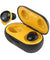 pTron Bassbuds Evo Bluetooth Truly Wireless in Ear Earbuds with mic (Black & Yellow)