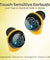 pTron Bassbuds Evo Bluetooth Truly Wireless in Ear Earbuds with mic (Black & Yellow)