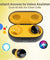 pTron Bassbuds Evo Bluetooth Truly Wireless in Ear Earbuds with mic (Black & Yellow)