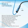 pTron InTunes Ultima BT Neckband (Black & Red)