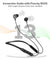 pTron Tangent Duo Bluetooth 5.2 Wireless in-Ear Earphones with Mic,Magnetic Earbuds (Black)