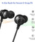 pTron Tangent Duo Bluetooth 5.2 Wireless in-Ear Earphones with Mic,Magnetic Earbuds (Black/Blue)