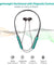 pTron Tangent Duo Bluetooth 5.2 Wireless in-Ear Earphones with Mic,Magnetic Earbuds (Black/Green)