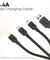pTron Solero 331 3.4Amps Multifunction Fast Charging Cable, 3-in-1 USB Cable (Black)