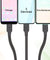 pTron Solero 331 3.4Amps Multifunction Fast Charging Cable, 3-in-1 USB Cable (Black)