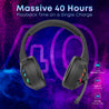 pTron Studio Pixel Over-Ear Gaming BT Headset (Black)