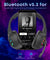 pTron Studio Pixel Over-Ear Gaming BT Headset (Black)