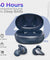 pTron Bassbuds Wave with TruTalk AI-ENC Calls, Movie/Music Modes, Deep Bass, BT5.3 Wireless Headphones, 40Hrs Combined Playtime, in-Ear TWS Earbuds, Touch Control, Type-C Fast Charging & IPX4 (Blue)