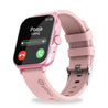 pTron Force X12N Bluetooth Calling Smartwatch, 1.85" Full Touch Display, Heart Rate Check, SpO2, Watch Faces, Voice Assistance, Inbuilt Games, 5 Days Battery & IP68 Waterproof (Pink)