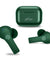 pTron Bassbuds Tango in-Ear TWS Earbuds, TruTalk AI-ENC Calls, Movie Mode, 40Hrs Playtime, Bluetooth 5.1 Headphone with HD Mics, Touch Control, IPX4 Water-Resistant & Type-C Fast Charging (Green)