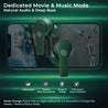 pTron Bassbuds Tango in-Ear TWS Earbuds, TruTalk AI-ENC Calls, Movie Mode, 40Hrs Playtime, Bluetooth 5.1 Headphone with HD Mics, Touch Control, IPX4 Water-Resistant & Type-C Fast Charging (Green)