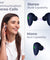 pTron Bassbuds B21 Truly Wireless TWS Earbuds with mic, Immersive Sound, Stereo Calls, 24Hrs Playtime, Lightweight BT5.2 Wireless Headphones, Touch Control, Voice Assist & IPX4 Water Resistant (Blue)