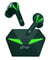 pTron Bassbuds Jade Truly Wireless Earbuds, 40ms Gaming Low Latency TWS, Stereo Calls, 40Hrs Playtime, Punchy Bass, in-Ear Bluetooth Headphones, Fast Type-C Charging & IPX4 Waterproof (Green)
