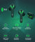 pTron Bassbuds Jade Truly Wireless Earbuds, 40ms Gaming Low Latency TWS, Stereo Calls, 40Hrs Playtime, Punchy Bass, in-Ear Bluetooth Headphones, Fast Type-C Charging & IPX4 Waterproof (Green)