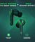 pTron Bassbuds Jade Truly Wireless Earbuds, 40ms Gaming Low Latency TWS, Stereo Calls, 40Hrs Playtime, Punchy Bass, in-Ear Bluetooth Headphones, Fast Type-C Charging & IPX4 Waterproof (Green)