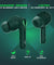pTron Bassbuds Jade Truly Wireless Earbuds, 40ms Gaming Low Latency TWS, Stereo Calls, 40Hrs Playtime, Punchy Bass, in-Ear Bluetooth Headphones, Fast Type-C Charging & IPX4 Waterproof (Green)