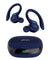pTron Bassbuds Sports V3 Wireless in-Ear TWS Earbuds with Mic, TruTalk AI-ENC Stereo Calls, Game/Music Modes, 36Hrs Playtime, BT5., Type-C Fast Charging & IPX5 Water Resistant (Blue)