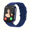 pTron Force X10S Smartwatch with Bluetooth Calling, 1.85" Full Touch Display, 600 NITS Brightness, HR, SpO2, Watch Faces, Voice Assistant, 5 days Battery Life & IP68 Waterproof (Blue)