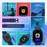 pTron Force X10S Smartwatch with Bluetooth Calling, 1.85" Full Touch Display, 600 NITS Brightness, HR, SpO2, Watch Faces, Voice Assistant, 5 days Battery Life & IP68 Waterproof (Blue)