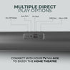 pTron Fusion Evo v3 BT Soundbar (Grey)