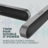 pTron Fusion Evo v3 BT Soundbar (Grey)