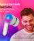pTron Zenbuds Evo X1 In-Ear TWS Earbuds with Quad Mic (White)