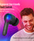 pTron Zenbuds Evo X1 In-Ear TWS Earbuds with Quad Mic (Black)