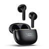 pTron Bassbuds Perl in-Ear TWS Earbuds, TruTalk AI-ENC Calls, Immersive Sound, 28H Playtime, Music/Game Modes, Bluetooth 5.3 Wireless Headphones, Pinch Touch Control, Type-C Fast Charge (Black)