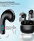 pTron Bassbuds Perl in-Ear TWS Earbuds, TruTalk AI-ENC Calls, Immersive Sound, 28H Playtime, Music/Game Modes, Bluetooth 5.3 Wireless Headphones, Pinch Touch Control, Type-C Fast Charge (Black)