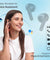 pTron Bassbuds Perl in-Ear TWS Earbuds, TruTalk AI-ENC Calls, Immersive Sound, 28H Playtime, Music/Game Modes, Bluetooth 5.3 Wireless Headphones, Pinch Touch Control, Type-C Fast Charge (Black)