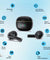 pTron Bassbuds Perl in-Ear TWS Earbuds, TruTalk AI-ENC Calls, Immersive Sound, 28H Playtime, Music/Game Modes, Bluetooth 5.3 Wireless Headphones, Pinch Touch Control, Type-C Fast Charge (Black)