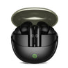 pTron Zenbuds Evo TWS Earbuds, AI-TruTalk Enc Calls, 45Ms Movie/Music Modes, Deep Bass, 32Hrs Playtime, Bluetooth 5.3 Headphones, IPX5 Water Resistant & Type-C Fast Charging (Black)