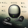 pTron Zenbuds Evo TWS Earbuds, AI-TruTalk Enc Calls, 45Ms Movie/Music Modes, Deep Bass, 32Hrs Playtime, Bluetooth 5.3 Headphones, IPX5 Water Resistant & Type-C Fast Charging (Black)