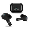 pTron Bassbuds Tango In-Ear TWS Earbuds, TruTalk AI-ENC Calls, Movie Mode, 40Hrs Playtime, Bluetooth 5.1 Headphone with HD Mics, Touch Control, IPX4 Water-Resistant & Type-C Fast Charging (Bold Black)