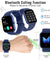 pTron Reflect Ace Bluetooth Calling Smartwatch (Blue)