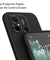 pTron Back Cover Case for Redmi 12C, Stylish Matt Finish, Shockproof Back Case, Perfect Cut-Outs & Perfect-Fit (Black)