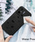 pTron Back Cover Case for Redmi 12C, Stylish Matt Finish, Shockproof Back Case, Perfect Cut-Outs & Perfect-Fit (Black)