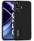 pTron Back Cover Case for Realme Narzo N55, Stylish Matt Finish, Shockproof Back Case, Perfect Cut-Outs & Perfect-Fit (Black)