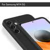 pTron Back Cover Case for Samsung Galaxy M14 5G, Stylish Matt Finish, Shockproof Back Case, Perfect Cut-Outs & Perfect-Fit (Black)